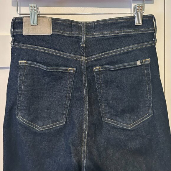 Everlane The Way-High Clean Front Skinny Jean in Dark Indigo Size 28 R - Picture 6 of 7